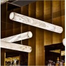 SE LED 120 GRAMMICO MARBLE PENDANT 10x120cm 24w 1200lm 3CCT WITH CONTROL 2 YEARS WARRANTY