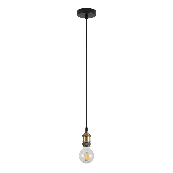 SE21-BR-10 MAGNUM BRONZE METAL PENDANT Β2