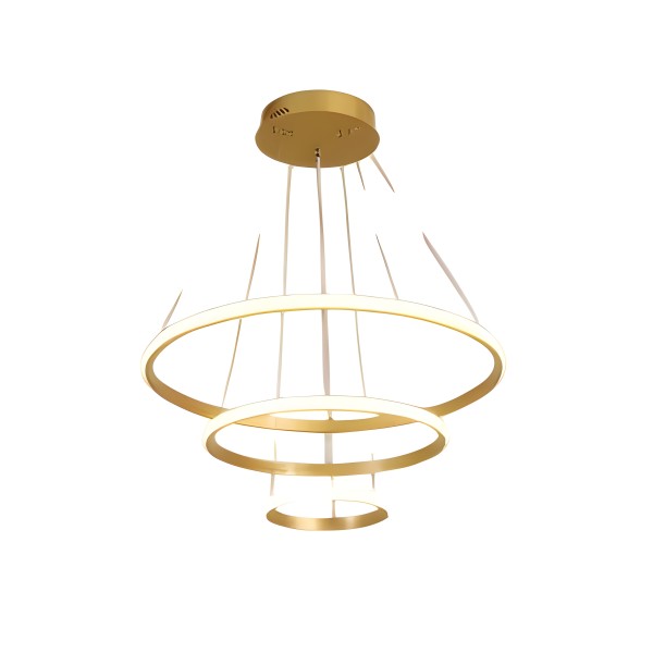 SE LED 80 STELINA PENDANT GOLD 80-60-40cm 85W 3CCT IP20 220V 2 YEARS WARRANTY