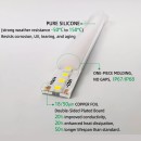 SE-FCOB-3K-220V NEON LED STRIP 240pcs/m 10w/m  220V 3000K IP67 10*5mm Cut size: 10cm Price/m PU