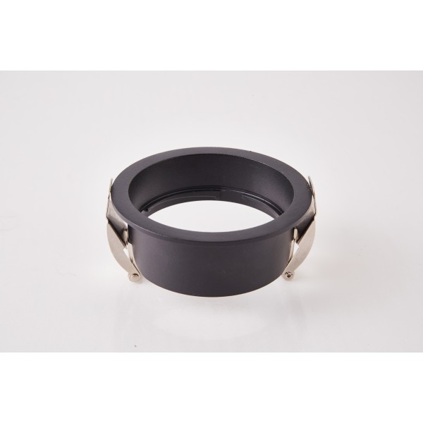 SE-SP-DL-R-BL CIELO SPOTLIGHT DOWNLIGHT RECESSED BLACK GU10 FOR HOLE 7cm