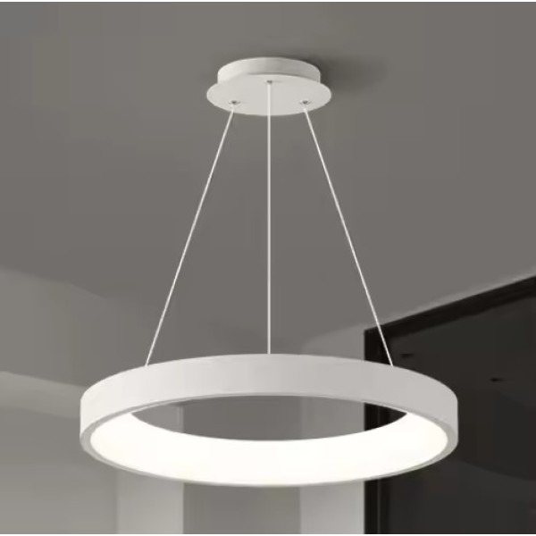 SE LED 32 KAITO WHITE  PENDANT 50x50x100cm 32W 3CCT IP20 2 YEARS WARRANTY