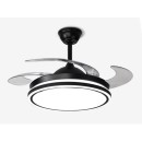 SE LED 36 FAMA BLACK FAN 105x35cm 36W IP20 3CCT 2 YEARS WARRANTY
