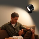 SE LED 4 MIZU BLACK WALL BATTERY LED LAMP RECHARCHEABLE 8x4,5cm 3,5w 2000mah 3CCT CHARGING TIME