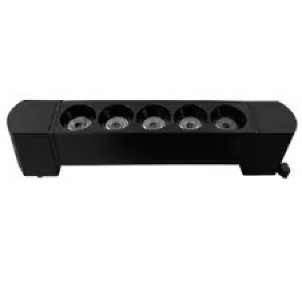 UNO-TL-3BL PELOTA TRACK LIGHT BLACK 1PHASE ROTATING 10W 3000K 21x3,3x5,7cm 110-220V IP20 2 YEAR