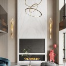 SE LED 10 ZEVA GOLD WALL LAMP  10W 3000K  2 YEARS WARRANTY
