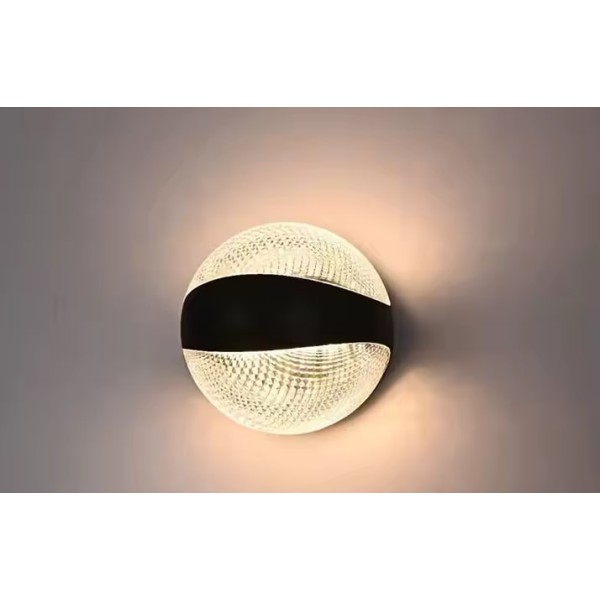SE LED 150 ELARA BLACK OUTDOOR WALL LAMP 2*9W 3000K