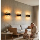 SE LED 150 ELARA BLACK OUTDOOR WALL LAMP 2*9W 3000K