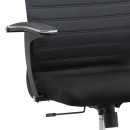 Καρέκλα γραφείου Darkness Megapap με διπλό ύφασμα Mesh σε γκρι - μαύρο 66,5x70x123/133εκ.