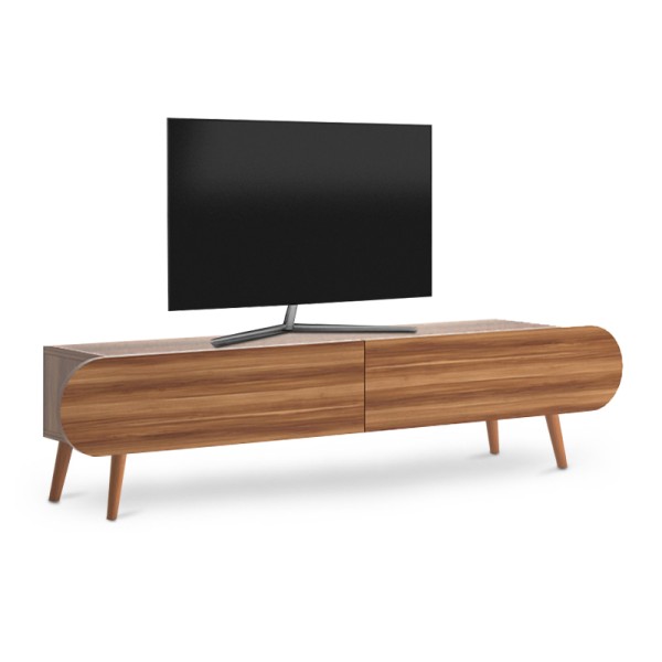 Έπιπλο τηλεόρασης Lotus Megapap χρώμα καρυδί 120x30x40εκ.