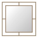 Καθρέφτης τοίχου Callista Megapap χρώμα χρυσό 58,6x2x58,6εκ.