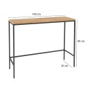 Κονσόλα Canva Megapap χρώμα atlantic pine 100x30x80εκ.