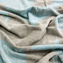 LINO ΠΕΤΣΕΤΑ ΘΑΛΑΣΣΗΣ GEOMETRICO LGREY-AQUA 86X160