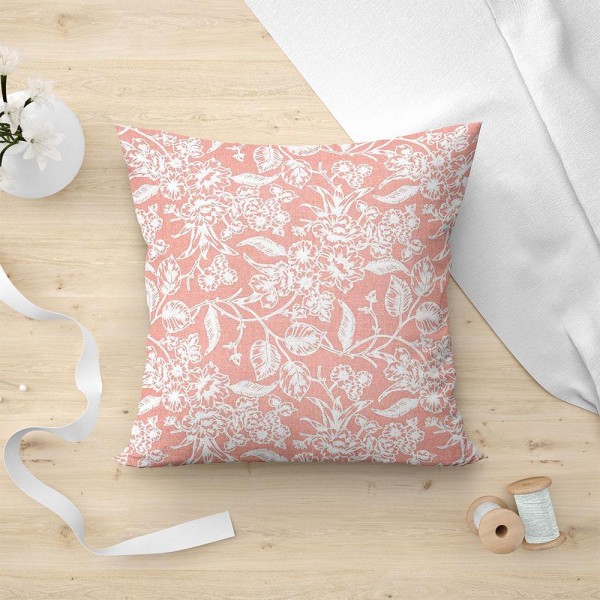 LINO ΜΑΞΙΛΑΡΟΘΗΚΗ IZAL 301 PINK 45X45 LINO ΜΑΞΙΛΑΡΟΘΗΚΗ IZAL 301 PINK 45X45