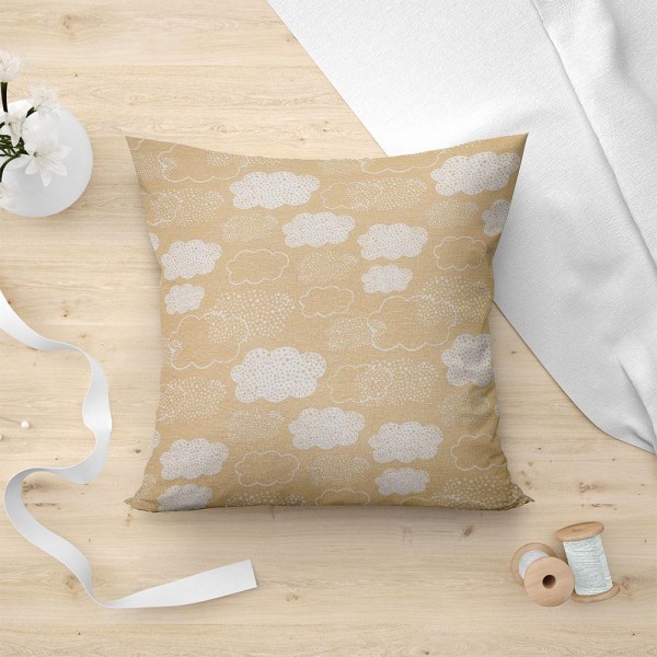 LINO ΜΑΞΙΛΑΡΟΘΗΚΗ MILO 101 BEIGE 45X45 LINO ΜΑΞΙΛΑΡΟΘΗΚΗ MILO 101 BEIGE 45X45
