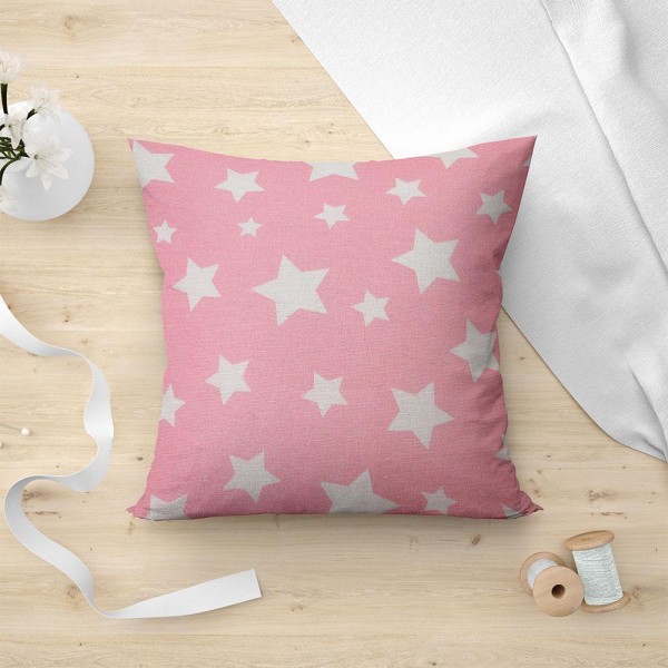 LINO ΜΑΞΙΛΑΡΟΘΗΚΗ STEL 301 PINK 45X45 LINO ΜΑΞΙΛΑΡΟΘΗΚΗ STEL 301 PINK 45X45