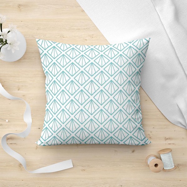 LINO ΜΑΞΙΛΑΡΟΘΗΚΗ MAYABEQUE 601 AQUA 45X45 LINO ΜΑΞΙΛΑΡΟΘΗΚΗ MAYABEQUE 601 AQUA 45X45