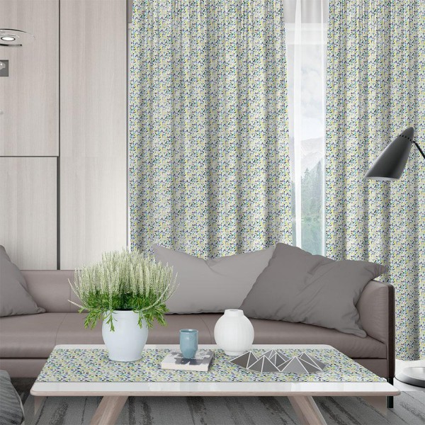 LINO ΚΟΥΡΤΙΝΑ BINIGAUS 601 ΜΕ ΤΡΕΣΑ BLUE 135X270 LINO ΚΟΥΡΤΙΝΑ BINIGAUS 601 ΜΕ ΤΡΕΣΑ BLUE 135X270