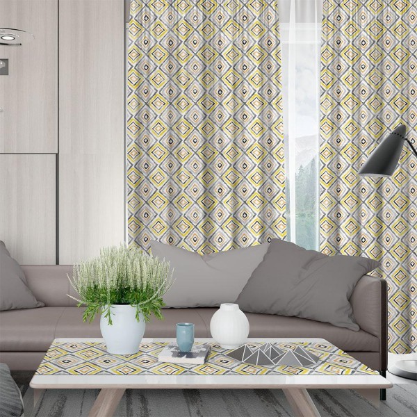 LINO ΚΟΥΡΤΙΝΑ TALAIER 201 ΜΕ ΤΡΕΣΑ GOLD 135X270 LINO ΚΟΥΡΤΙΝΑ TALAIER 201 ΜΕ ΤΡΕΣΑ GOLD 135X270