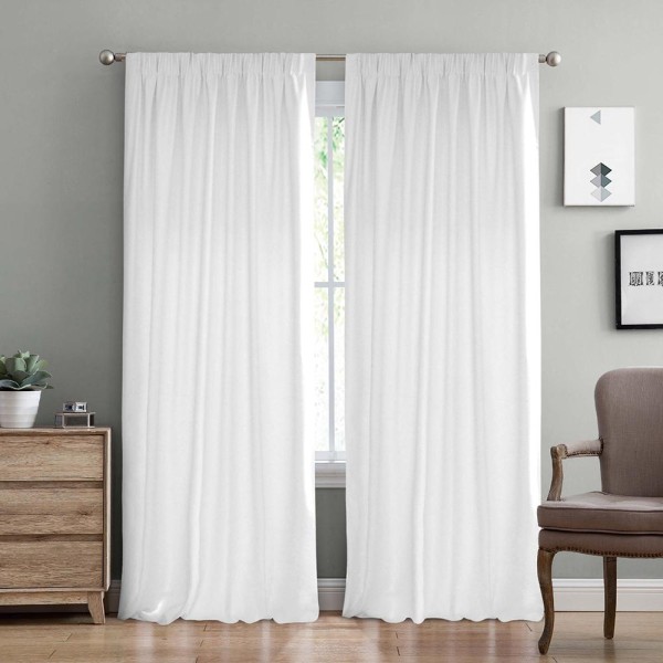 LINO ΚΟΥΡΤΙΝΑ SAMOS ΜΕ ΤΡΕΣΑ C90901 WHITE 150Χ275 LINO ΚΟΥΡΤΙΝΑ SAMOS ΜΕ ΤΡΕΣΑ C90901 WHITE 150Χ275