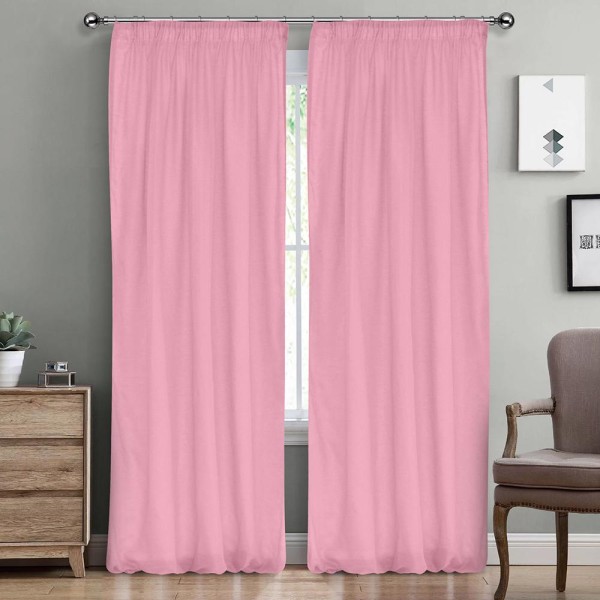 LINO ΚΟΥΡΤΙΝΑ LINE ΜΕ ΤΡΕΣΑ 301 PINK 145X295 LINO ΚΟΥΡΤΙΝΑ LINE ΜΕ ΤΡΕΣΑ 301 PINK 145X295
