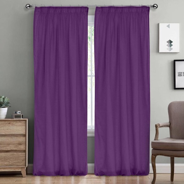 LINO ΚΟΥΡΤΙΝΑ LINE ΜΕ ΤΡΕΣΑ 305 MAUVE 145X295 LINO ΚΟΥΡΤΙΝΑ LINE ΜΕ ΤΡΕΣΑ 305 MAUVE 145X295