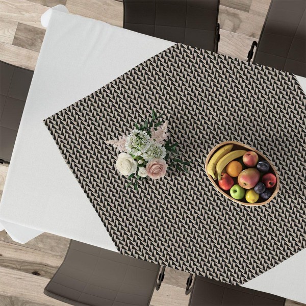 LINO ΚΑΡΕ CORTEO 850 BLACK 90X90 LINO ΚΑΡΕ CORTEO 850 BLACK 90X90