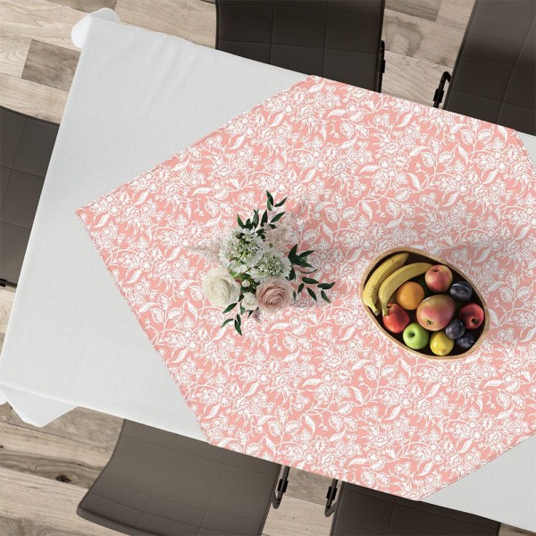 LINO ΚΑΡΕ IZAL 301 PINK 90Χ90 LINO ΚΑΡΕ IZAL 301 PINK 90Χ90