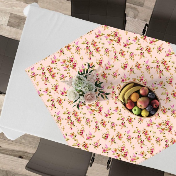 LINO ΚΑΡΕ CARLA 301 PINK 90Χ90 LINO ΚΑΡΕ CARLA 301 PINK 90Χ90