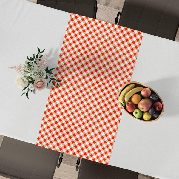 LINO ΤΡΑΒΕΡΣΑ MENORCA 501 ORANGE 45X145 LINO ΤΡΑΒΕΡΣΑ MENORCA 501 ORANGE 45X145