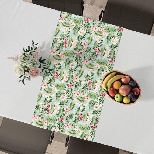 LINO ΤΡΑΒΕΡΣΑ FREYA 601 AQUA 45X145 LINO ΤΡΑΒΕΡΣΑ FREYA 601 AQUA 45X145