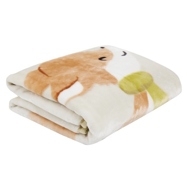 DAS BABY ΚΟΥΒΕΡΤΑ VELOUR ΚΟΥΝΙΑΣ RELAX 4978 BEIGE, TERACOTTA