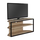 Έπιπλο τηλεόρασης γωνιακό Echo Megapap χρώμα sapphire oak 98x37x45εκ.