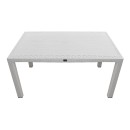 Τραπέζι πολυπροπυλενίου Kalan Megapap χρώμα λευκό 150x90x75εκ.