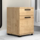 Κομοδίνο - συρταριέρα γραφείου Veto Megapap χρώμα φυσικό οξιάς 40x39x57εκ.