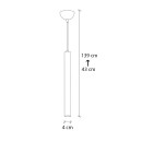 Φωτιστικό οροφής Lizy I Megapap E27 μεταλλικό μονόφωτο χρώμα χρυσό vintage Ø4x139εκ.