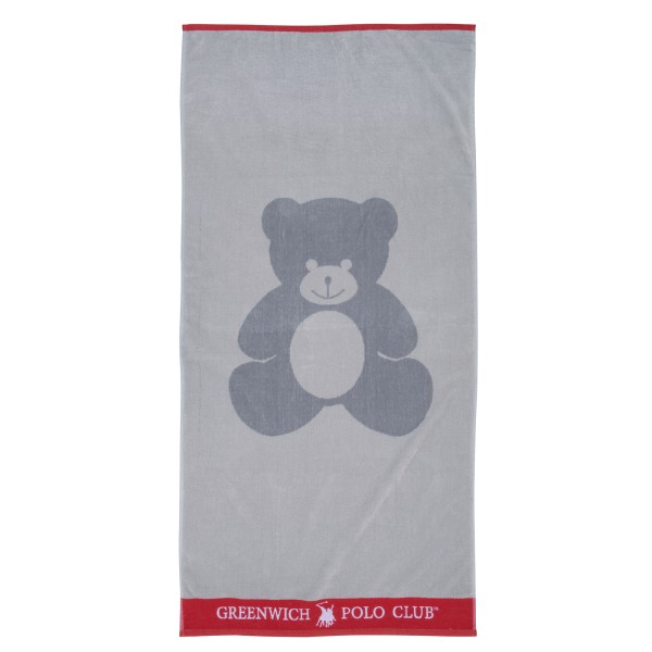 GREENWICH POLO CLUB ΠΕΤΣΕΤΑ ΘΑΛΑΣΣΗΣ 70Χ140 3895 ΓΚΡΙ, ΚΟΚΚΙΝΟ