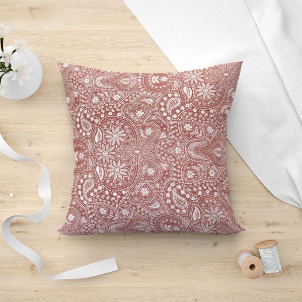 LINO ΜΑΞΙΛΑΡΟΘΗΚΗ SEFU 302 RED 45X45 LINO ΜΑΞΙΛΑΡΟΘΗΚΗ SEFU 302 RED 45X45