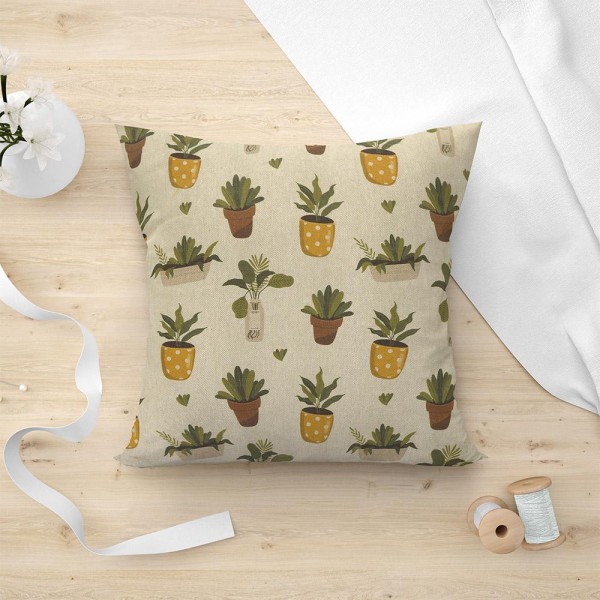 LINO ΜΑΞΙΛΑΡΟΘΗΚΗ BIOPLANT 701 GREEN 45X45 LINO ΜΑΞΙΛΑΡΟΘΗΚΗ BIOPLANT 701 GREEN 45X45