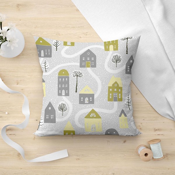 LINO ΜΑΞΙΛΑΡΟΘΗΚΗ ASPEN 801 GREY 45X45 LINO ΜΑΞΙΛΑΡΟΘΗΚΗ ASPEN 801 GREY 45X45