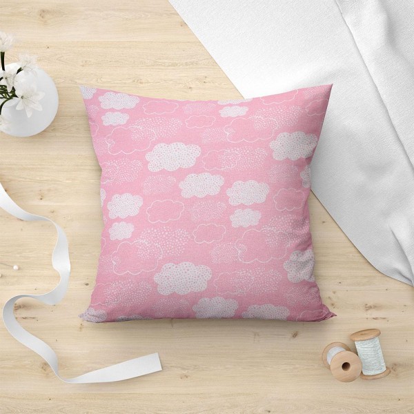 LINO ΜΑΞΙΛΑΡΟΘΗΚΗ MILO 301 PINK 45X45 LINO ΜΑΞΙΛΑΡΟΘΗΚΗ MILO 301 PINK 45X45