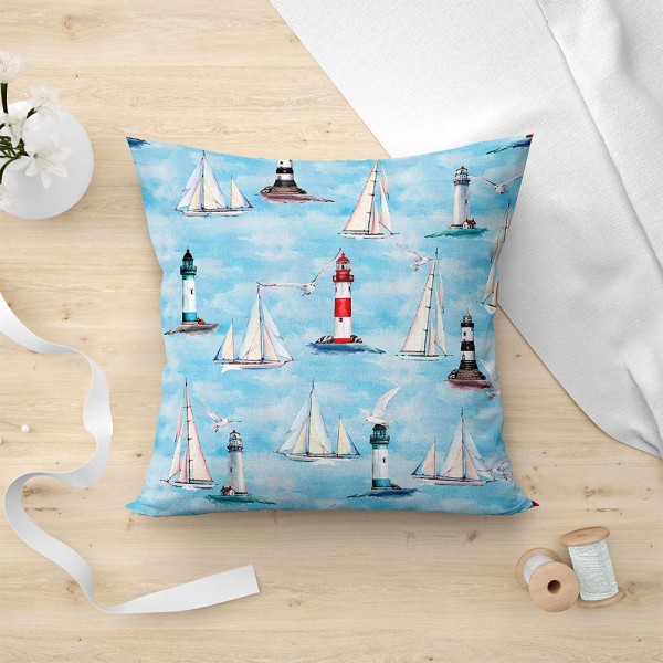 LINO ΜΑΞΙΛΑΡΟΘΗΚΗ BERMEO 101 CIEL 45X45 LINO ΜΑΞΙΛΑΡΟΘΗΚΗ BERMEO 101 CIEL 45X45