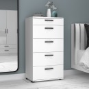 Συρταριέρα Helia Megapap χρώμα λευκό 60x44x108εκ.