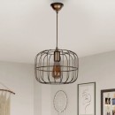 Φωτιστικό οροφής Cassie Megapap E27 μεταλλικό μονόφωτο χρώμα χρυσό Ø25x60εκ.