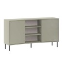 Μπουφές Frem Megapap χρώμα ash green 150x40x81εκ.