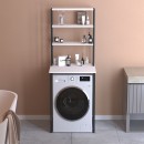 Έπιπλο πλυντηρίου Bobby Megapap χρώμα λευκό 67x60x178εκ.