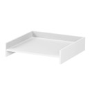 Βάση στήριξης πλυντηρίου - στεγνωτηρίου Sunta Megapap χρώμα λευκό 65,8x61,9x15εκ.