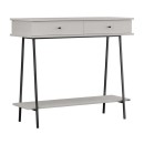 Κονσόλα Elite Megapap χρώμα λευκό του πάγου 100x40x88εκ.