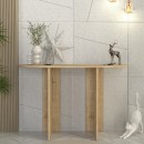 Κονσόλα Cortado Megapap χρώμα sapphire oak 120x35x75εκ.