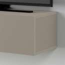 Έπιπλο τηλεόρασης επιτοίχιο Francy Megapap χρώμα sandstone 135x31,7x25εκ.